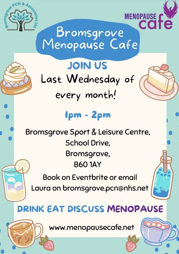 menopause cafe poster